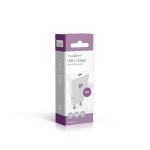Nedis Oplader | 20 W | GaN | PD3.0 | 1.67 / 2.22 / 3.0 A | Outputs: 1 | USB-C™ | Automatische Voltage Selectie | Wit