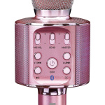 Lenco Bluetooth® karaokemicrofoon met luidspreker & verlichting Roze Lenco Bluetooth® karaokemicrofoon met luidspreker & verlichting Roze