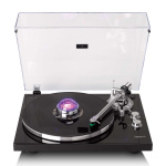 Lenco Middenstabilisator met Party LED Licht voor draaitafel Zilver