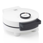 Trebs Wafelijzer hartvormig Wit