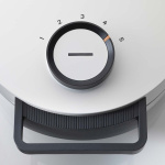 Trebs Wafelijzer hartvormig Wit