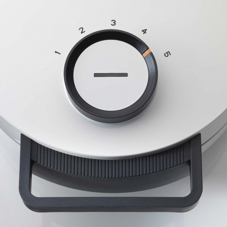 Trebs Wafelijzer hartvormig Wit