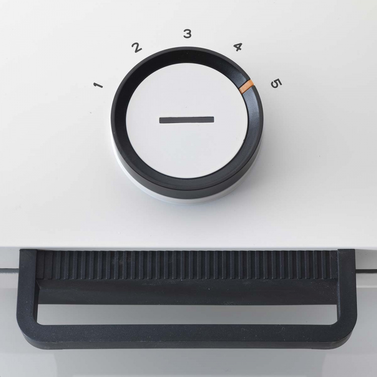 Trebs Wafelijzer dubbel hartvormig Wit