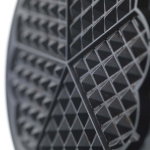 Trebs Wafelijzer dubbel hartvormig Wit