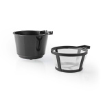 Butler Koffiezetapparaat met één portie koffie | 0,4 l | 750 W | Geïsoleerde reisbeker | Automatische uitschakeling | Zwart