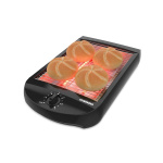 MELISSA Plat broodrooster | 600W | Timer | Verwijderbare kruimellade | Automatische uitschakeling | Zwart