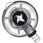 MELISSA Blender 1,5L glazen kan verstuiver 500W matzwart