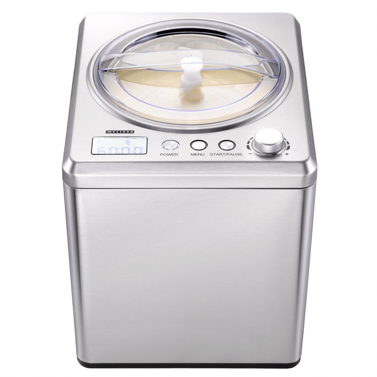 MELISSA Ijsmaker 2L 180W geborsteld roestvrij staal