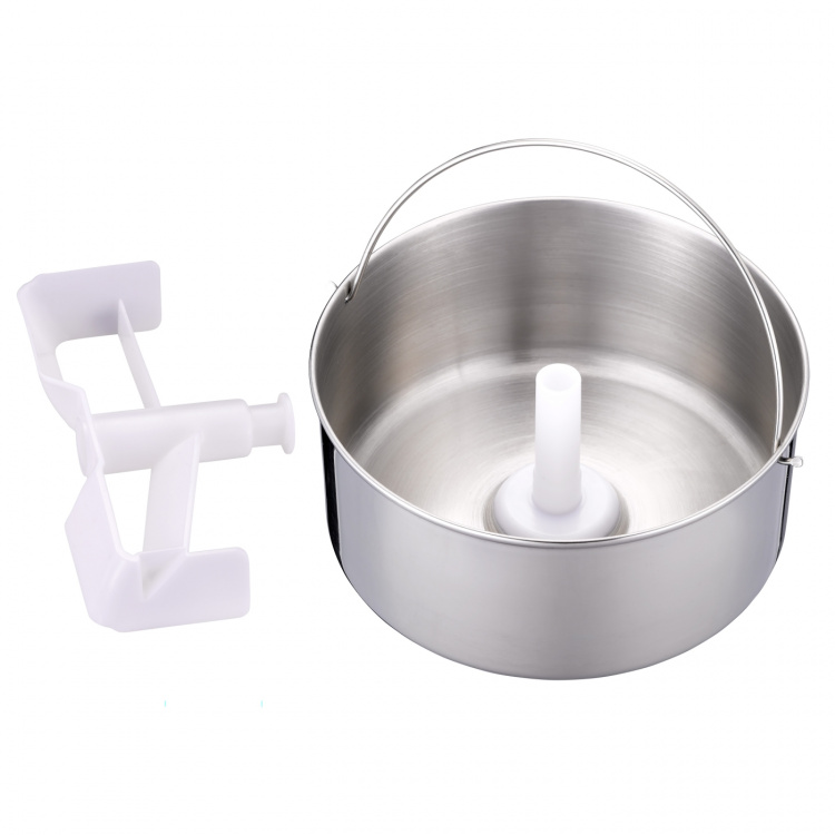 MELISSA Ijsmaker 2L 180W geborsteld roestvrij staal