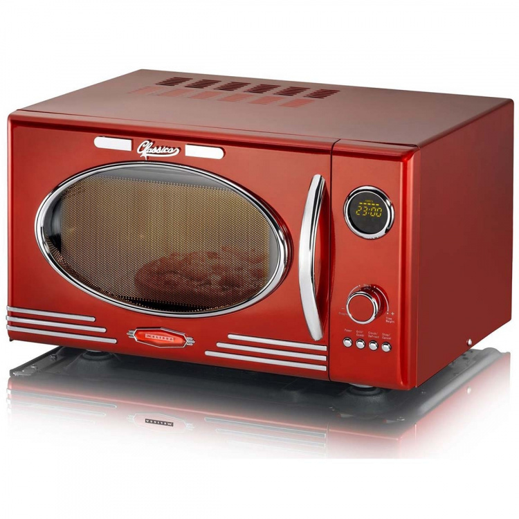 MELISSA Magnetron elektronische grill 23L 800W Metallic Rood