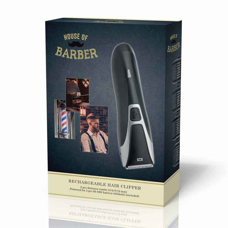 MELISSA Haartondeuse oplaadbaar 3W Zwart