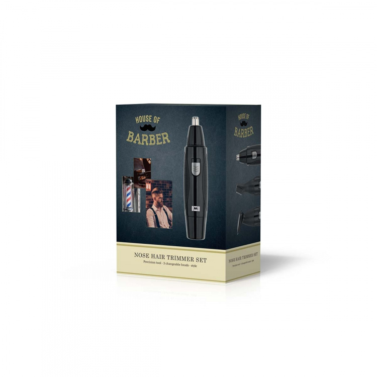 MELISSA Neushaartrimmerset 1.5W Zwart