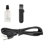 MELISSA Oplaadbare baard- en bodytrimmer met ultradun scheermes, inclusief 4 afstandskammen Zwart MELISSA Oplaadbare baard- en bodytrimmer met ultradun scheermes, inclusief 4 afstandskammen Zwart