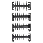 MELISSA Oplaadbare baard- en bodytrimmer met ultradun scheermes, inclusief 4 afstandskammen Zwart MELISSA Oplaadbare baard- en bodytrimmer met ultradun scheermes, inclusief 4 afstandskammen Zwart