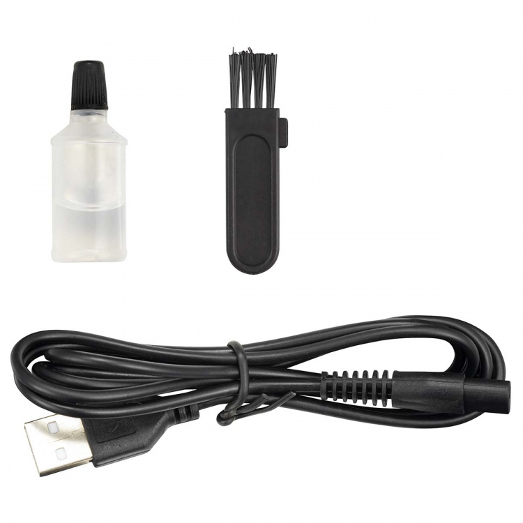 MELISSA Oplaadbare baard- en bodytrimmer met ultradun scheermes, inclusief 4 afstandskammen Zwart MELISSA Oplaadbare baard- en bodytrimmer met ultradun scheermes, inclusief 4 afstandskammen Zwart