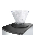 Gastronoma Ijscrusher | 80W | 1 kg/min | 3L Opvangbak | Roestvrij staal / Zwart