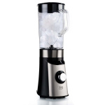 Trebs Smoothie-to-go pro drinkbeker Comfortjuicer 450 ml voor school, werk of de sportschool - Zwart