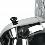 Trebs tafelventilator metaal 12 inch Zilver