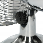 Trebs tafelventilator metaal 12 inch Zilver