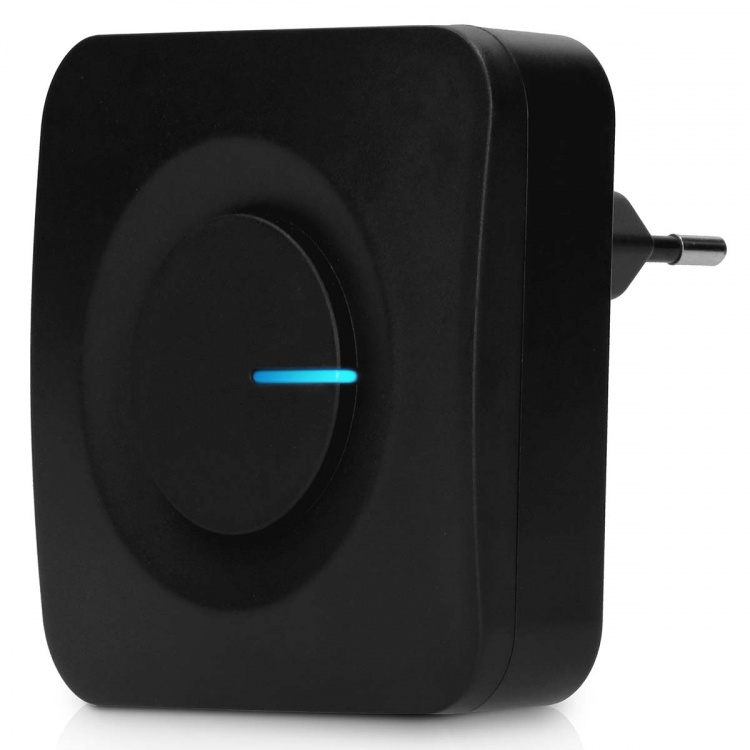 Alecto Draadloze Kinetic Deurbel Zwart Alecto Draadloze Kinetic Deurbel Zwart