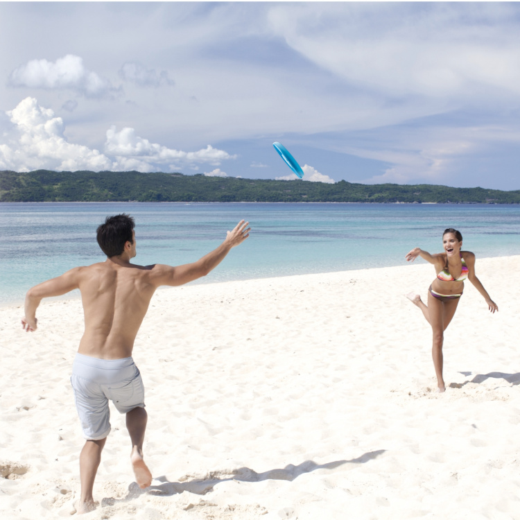 AXXION Bluetooth-luidspreker frisbee blauw