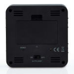 Alecto Wekker met thermometer