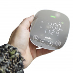 Alecto CO2-meter met NDIR-sensor met vochtigheidsmeter