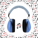 Alecto Gehoorbeschermers voor baby\'s en peuters Blauw Alecto Gehoorbeschermers voor baby\'s en peuters Blauw