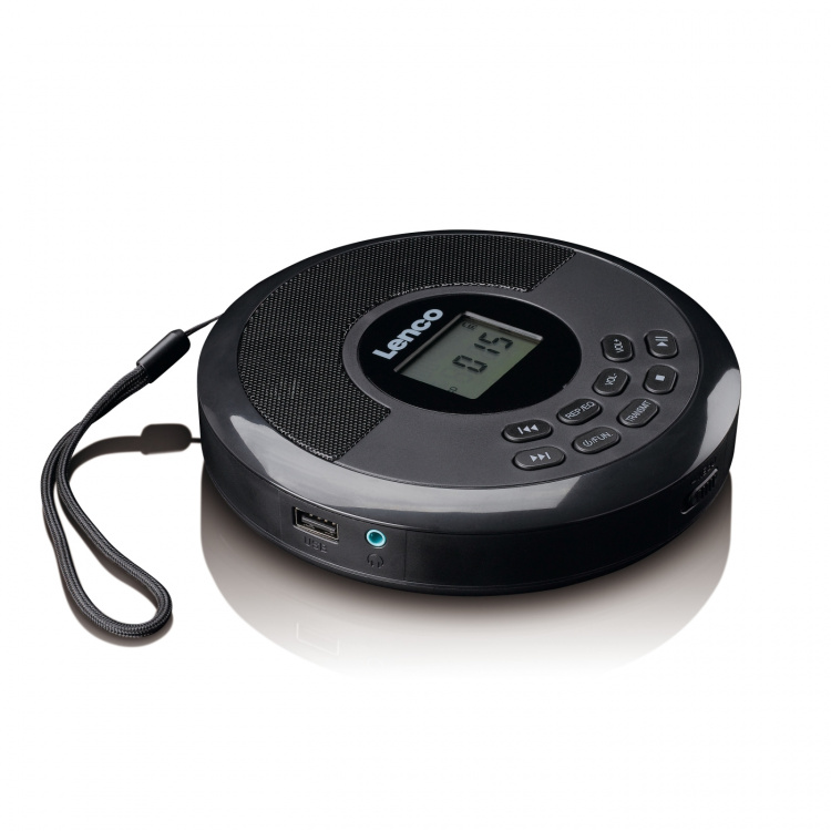 Lenco Discman met Bluetooth® en ingebouwde luidsprekers Lenco Discman met Bluetooth® en ingebouwde luidsprekers