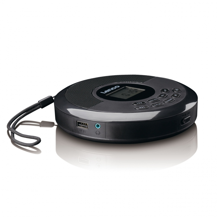 Lenco Discman met Bluetooth® en ingebouwde luidsprekers Lenco Discman met Bluetooth® en ingebouwde luidsprekers