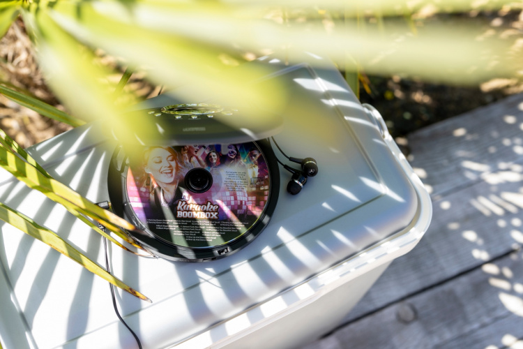 Lenco Discman met DAB+ FM-radio oplaadbare batterij Grijs Lenco Discman met DAB+ FM-radio oplaadbare batterij Grijs