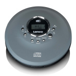 Lenco Discman met DAB+ FM-radio oplaadbare batterij Grijs Lenco Discman met DAB+ FM-radio oplaadbare batterij Grijs