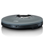 Lenco Discman met DAB+ FM-radio oplaadbare batterij Grijs Lenco Discman met DAB+ FM-radio oplaadbare batterij Grijs
