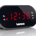 Lenco Wekkerradio Wit Lenco Wekkerradio Wit