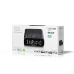 Lenco Wekkerradio met DAB+/FM, Bluetooth® en groot dimbaar LCD-display Lenco Wekkerradio met DAB+/FM, Bluetooth® en groot dimbaar LCD-display