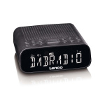 Lenco Wekkerradio met DAB+/FM, Bluetooth® en groot dimbaar LCD-display Lenco Wekkerradio met DAB+/FM, Bluetooth® en groot dimbaar LCD-display