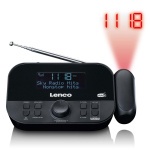 Lenco DAB+, FM-klokradio met projectie Lenco DAB+, FM-klokradio met projectie