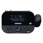 Lenco DAB+, FM-klokradio met projectie Lenco DAB+, FM-klokradio met projectie