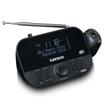 Lenco DAB+, FM-klokradio met projectie Lenco DAB+, FM-klokradio met projectie