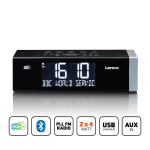 Lenco DAB+ FM-klokradio met Bluetooth