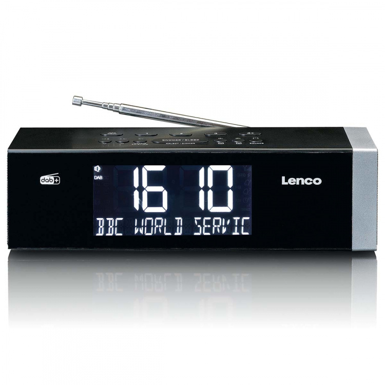 Lenco DAB+ FM-klokradio met Bluetooth