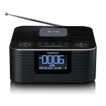 Lenco Stereo wekkerradio met DAB+ FM Bluetooth® draadloos opladen Lenco Stereo wekkerradio met DAB+ FM Bluetooth® draadloos opladen