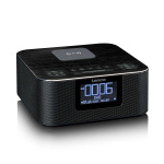 Lenco Stereo wekkerradio met DAB+ FM Bluetooth® draadloos opladen Lenco Stereo wekkerradio met DAB+ FM Bluetooth® draadloos opladen