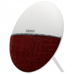 Lenco FM Wekkerradio - Weklicht met Bluetooth® Rood