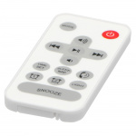 Lenco FM Wekkerradio - Weklicht met Bluetooth® Rood