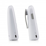 Alecto Moderne Full Eco audio-babyfoon met kristalheldere DECT-geluidskwaliteit en lange stand-bytijd Wit