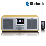 Lenco Internetradio WIFI FM Bluetooth® USB Hout Lenco Internetradio WIFI FM Bluetooth® USB Hout