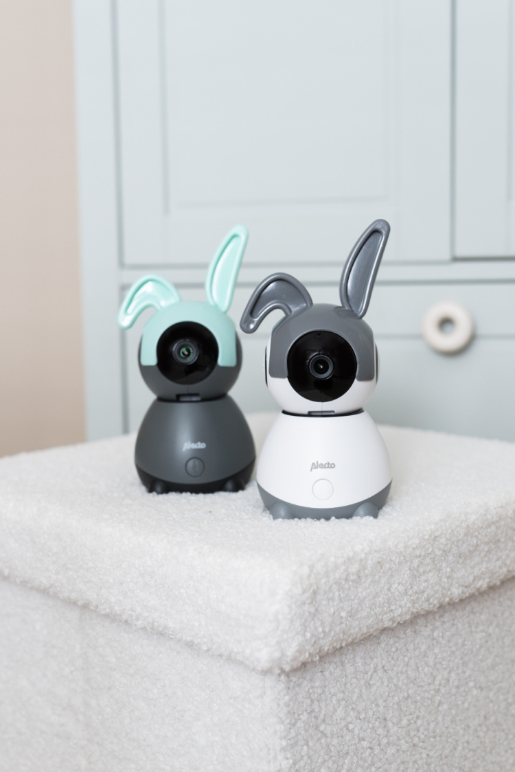 Alecto Konijnenorenhoes voor DIVM-850 Grijs en Groen