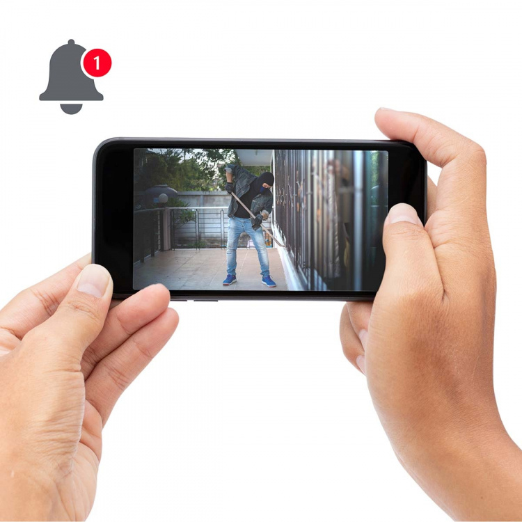 Alecto Wifi-koepelcamera HD