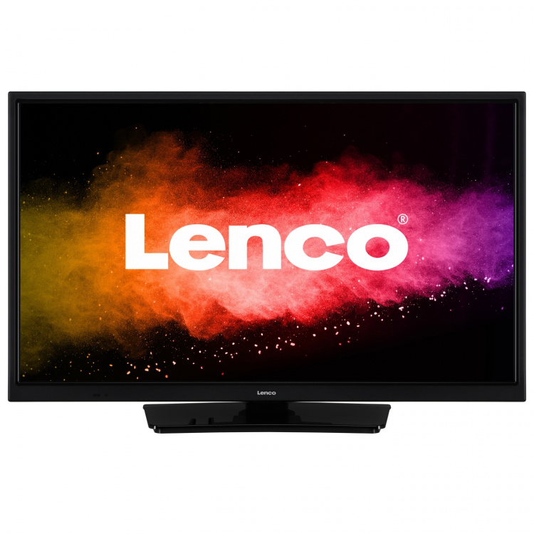 Lenco 24 inch Smart HD LED TV Bluetooth® DVD-speler 12V Zwart